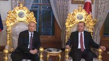 بوتين في إسطنبول لأول مرة منذ أزمة الطائرة الروسية