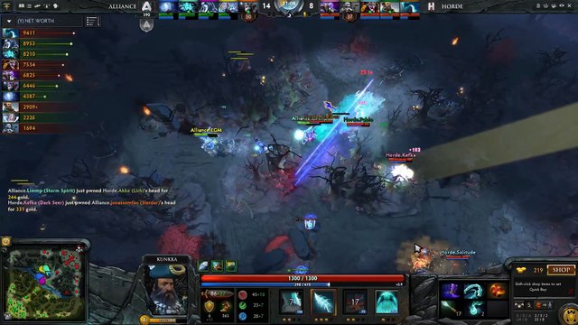 ALLIANCE vs HORDE - EPIC MEGAS Rapiers Base Race! - WESG Dota 2_6