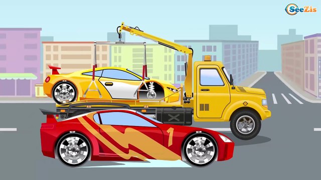 Мультфильмы для детей Гоночные Машинки Новые мультики Скорая Помощь Развивающие видео