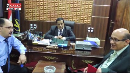 بالفيديو.. وفد من أطباء الحميات يكرم مدير أمن كفر الشيخ