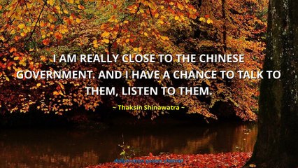 Thaksin Shinawatra Quotes #1
