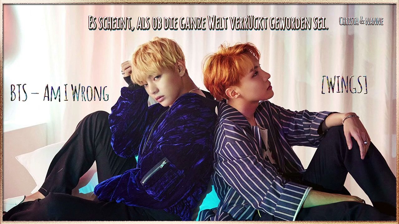 BTS – Am I Wrong k-pop [german Sub]