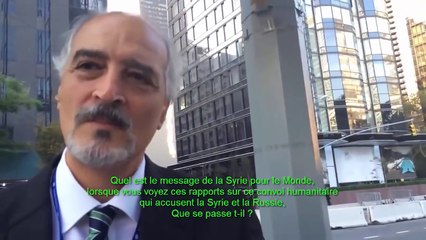 L'ambassadeur de Syrie à l'ONU dénonce l'hypocrisie de l'occident