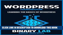 [PDF] Wordpress Handbook: Learning The Basics Of Wordpress (Computer Science Design) (Computer