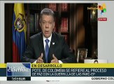 Santos: Diálogo con el ELN dará a Colombia una paz completa