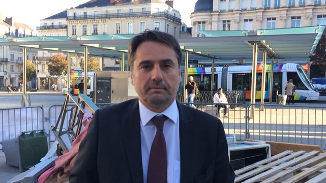 Stéphane Pabritz, adjoint à la propreté de la Ville d'Angers