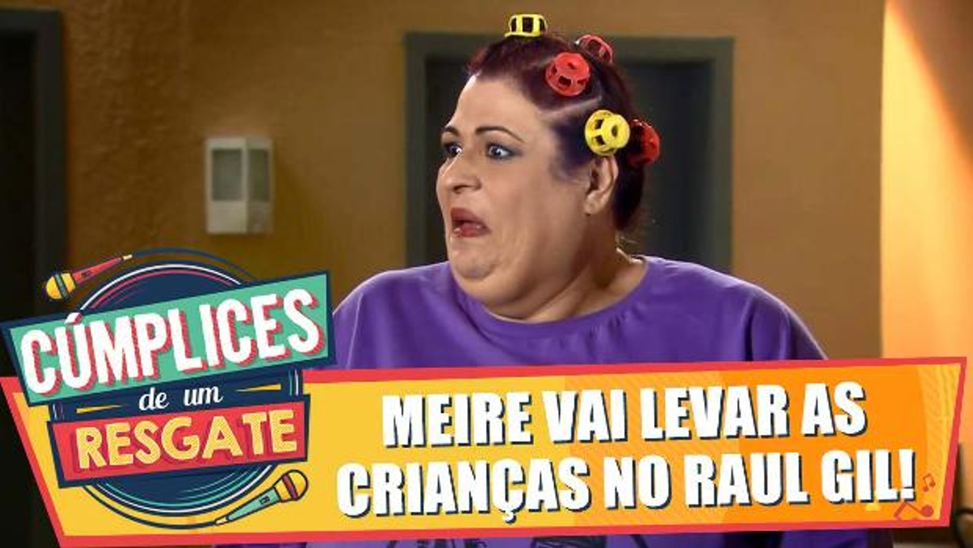 Meire é escolhida para levar as crianças no programa Raul Gil!