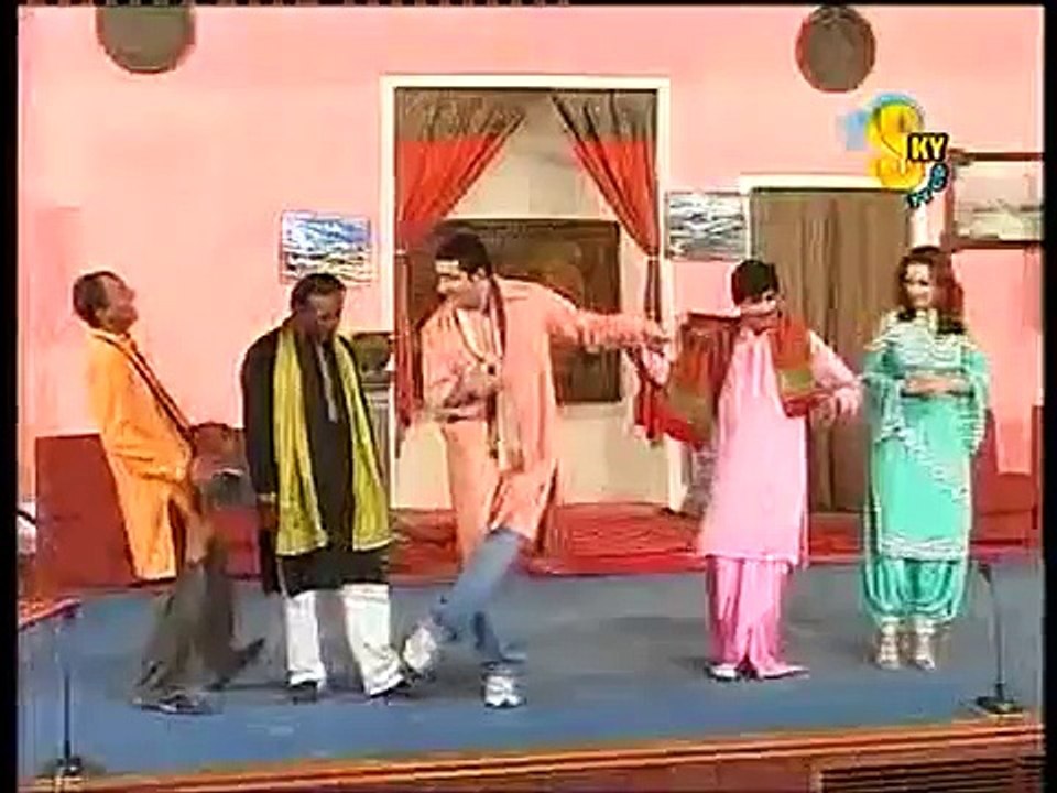 Sajjan Abbas Zafri Khan Nida chaudhry | New Punjabi Stage Drama Pakistani Mujra Dance Hot 2016