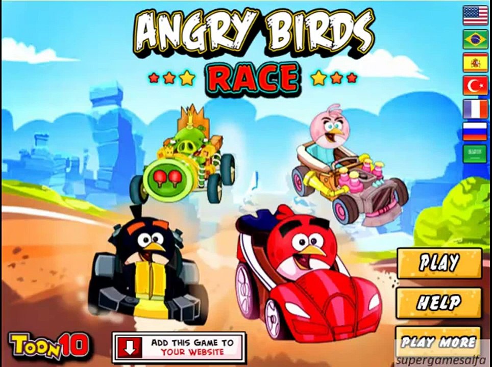 AngryBirds Race Full Episode HD new Cartoon Game For Children HD