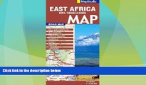 Big Deals  East Africa Road Map 1:2,500,000 (Kenya,Tanzania, Uganda)  Best Seller Books Most Wanted