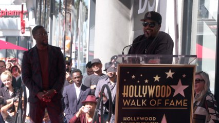 Ice Cube Is Hilarious As He Speaks At Kevin Hart Star Ceremony