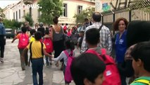 Grecia, primo giorno di scuola per 1.500 bambini rifugiati