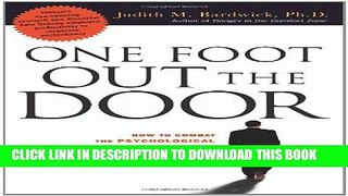 [PDF] One Foot Out the Door: How to Combat the Psychological Recession That s Alienating Employees