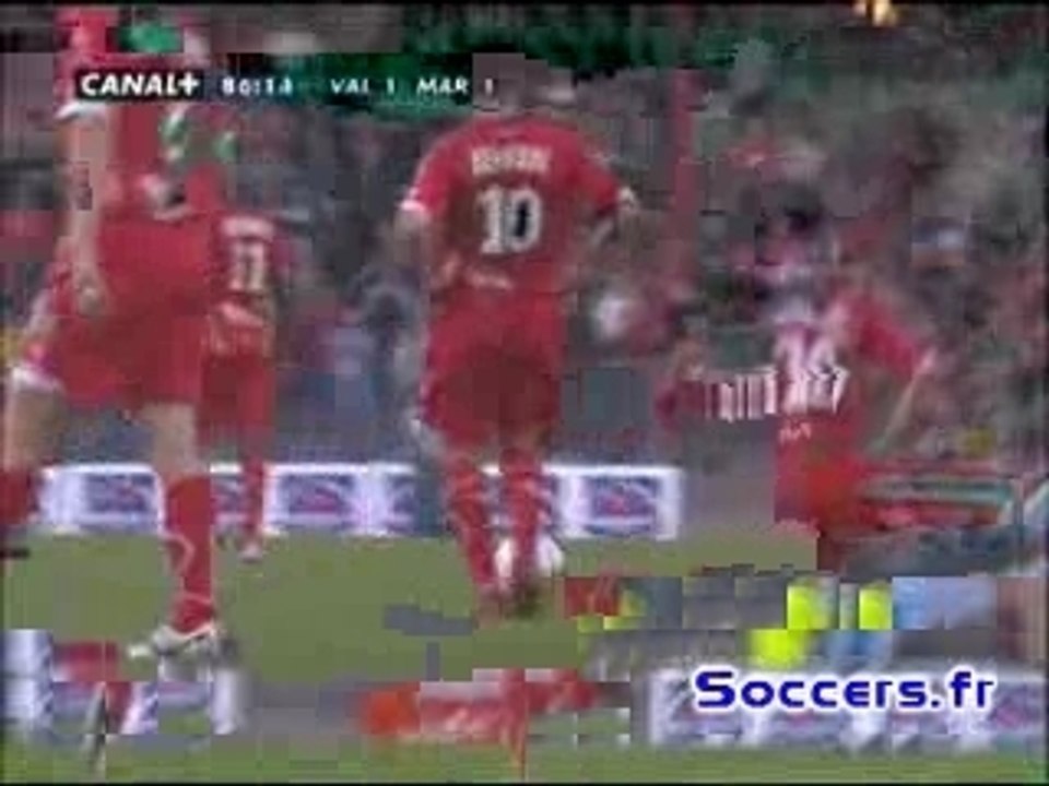 2é but de Savidan valenciennes 2-1 marseille