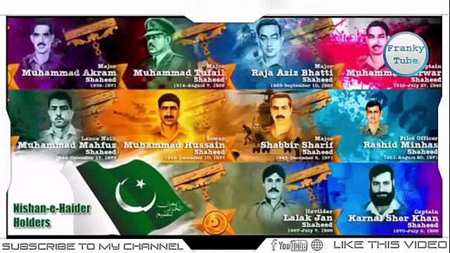 Top 10 Nishan e Haider Holders Names and Pictures | Information About Pakistan | New Video Pak Army