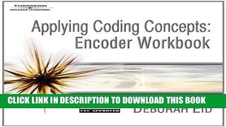 [PDF] Applying Coding Concepts: Encoder Workbook Popular Online