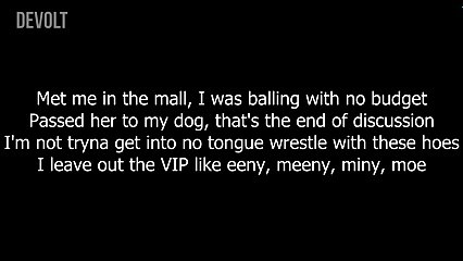 Future - Thot Hoe (Lyrics on screen)