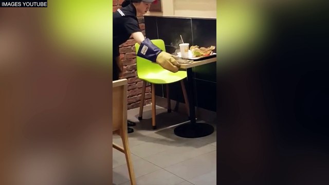 L'explosion d'un galaxy note 7 dans un Burger King coréen