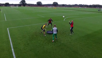 L'incroyable entraînement des gardiens de Norwich City !