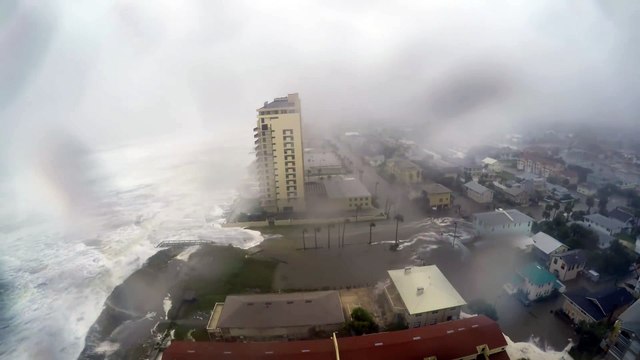 Timelapse de l’inondation en Floride - Ouragan Matthew 2016