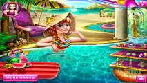 Disney Frozen Princess Anna Pool Celebration Video Game For Kids | #Kidsgames #Barbiegames