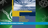 READ BOOK  Discovering Real Business Requirements for Software Project Success (Artech House