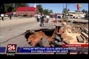 Huracán ‘Matthew’ deja al menos 19 muertos en Estados Unidos