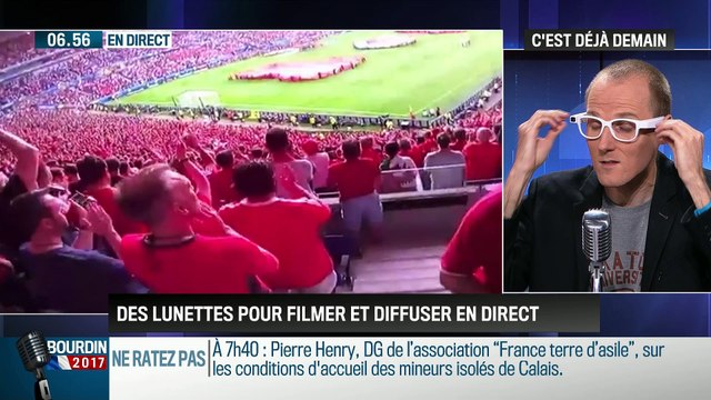 La chronique d'Anthony Morel : Des lunettes pour filmer et diffuser en direct - 11/10