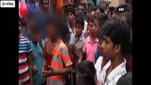 Watch- Locals Thrash Youth For Stealing From Durga Puja Pandal