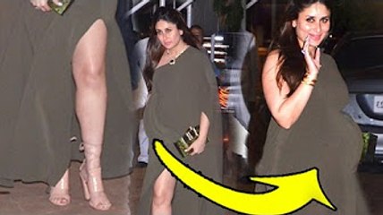Pregnant Kareena Kapoor’s Shocking Transformation - VOBLive