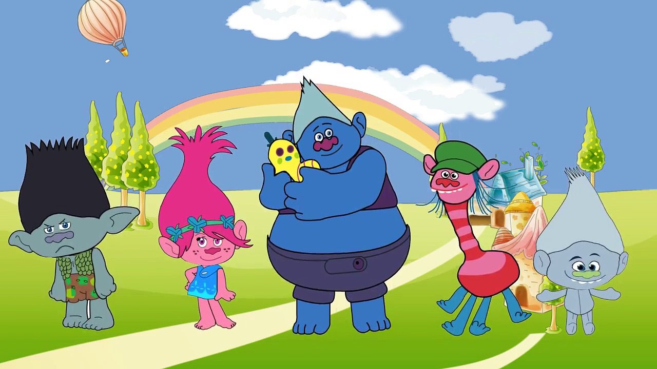 TROLLS - ALL the Movie CLIPS ! (Trailer  2016) #TROLLS Finger Family# Nursery Rhymes Songs