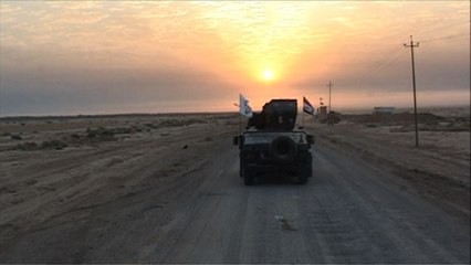 Les forces irakiennes combattent l'EI près de Hawijah