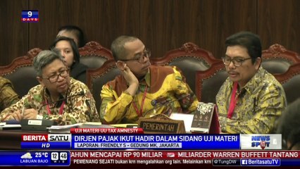 Uji Materi UU Tax Amnesty kembali Bergulir di MK
