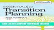 New Book Essentials of Transition Planning