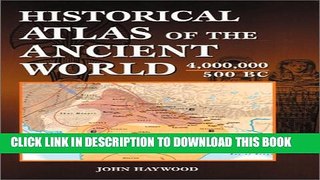 Collection Book Historical Atlas of the Ancient World 4,000,000 - 500 BC