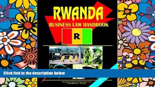 Big Deals  Rwanda Business Law Handbook  Best Seller Books Best Seller