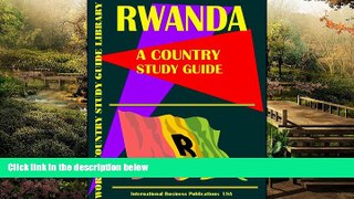 Big Deals  Rwanda Country Study Guide (World Country Study Guide  Best Seller Books Best Seller