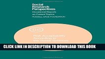 [PDF] Risk Acceptability According to the Social Sciences (Social Research Perspectives: