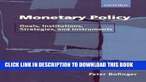 [PDF] Monetary Policy: Goals, Institutions, Strategies, and Instruments Full Colection