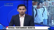 Pemuda Tewas saat Mobil yang Dikendarainya Ditabrak Kereta