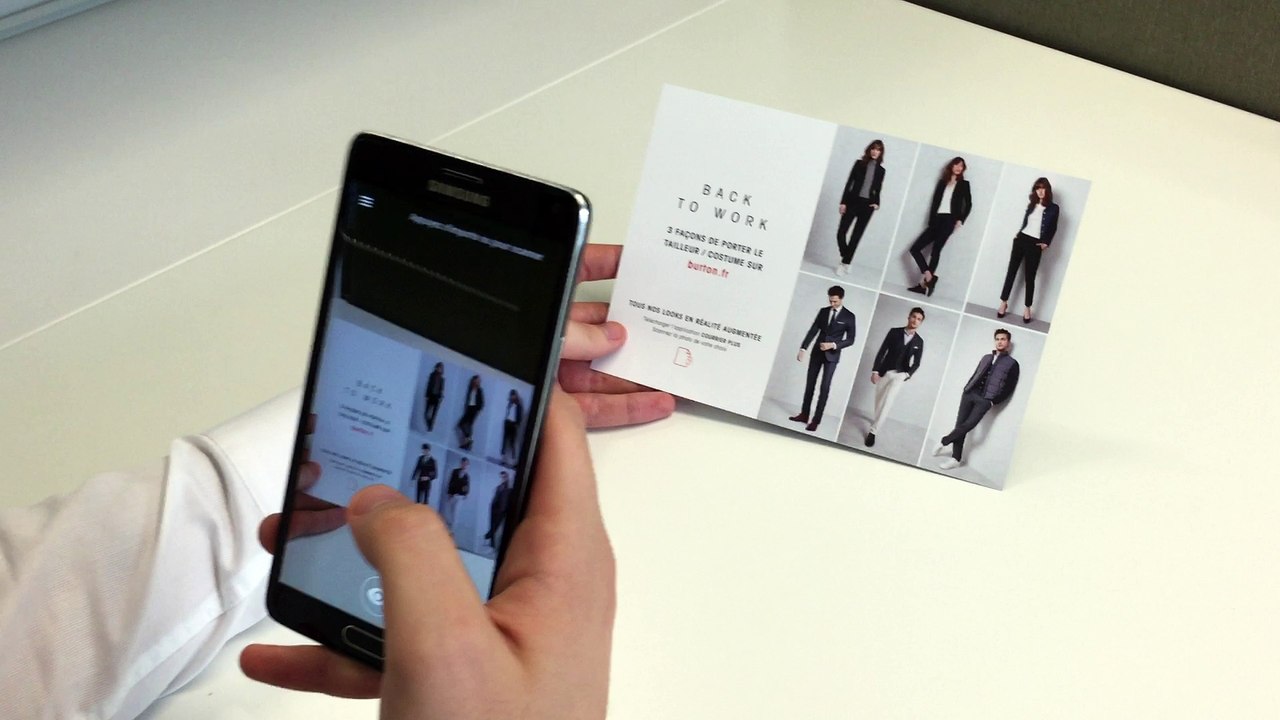 Burton of London teste la réalité augmentée avec La Poste