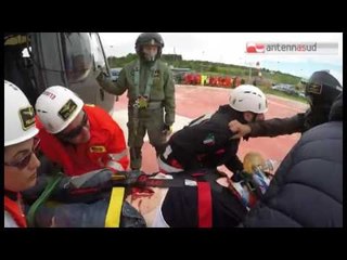 Tg antennasud 10.10.2016 Elisoccorso al Miulli, chiuso il XII corso di formazione