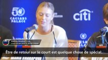 Smash Hits - Sharapova : ''Spécial de revenir''