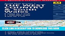 New Book West Country   Wales Road Map (AA Road Map Britain)