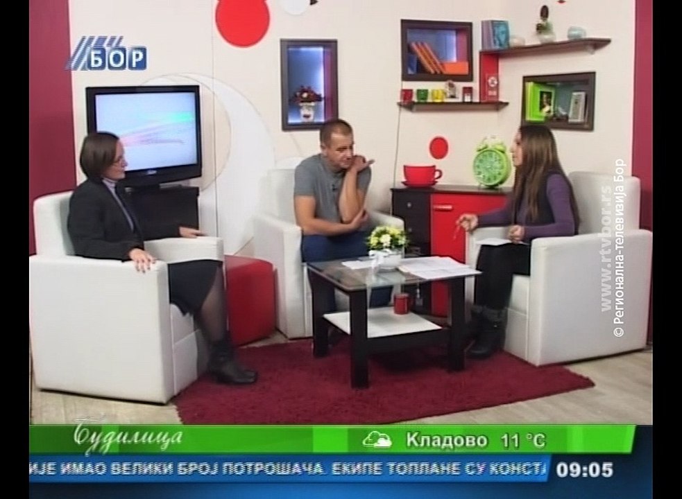 Budilica gostovanje (dr Snežana Ćosić i Nenad Đorđević,), 11. oktobar (RTV Bor)
