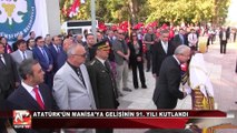 Atatürk’ün Manisa’ya Gelişinin 91. Yılı Kutlandı