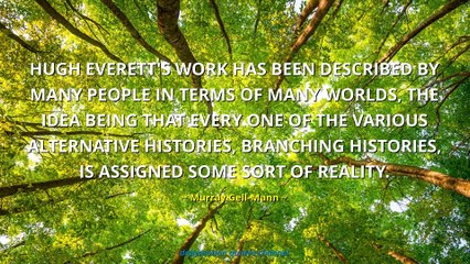 Murray Gell-Mann Quotes #1