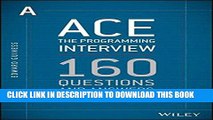 New Book Ace the Programming Interview: 160 Questions and Answers for Success