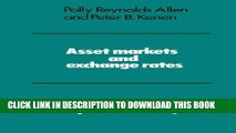 [PDF] Asset Markets and Exchange Rates: Modeling an Open Economy (Modelling an Open Economy)