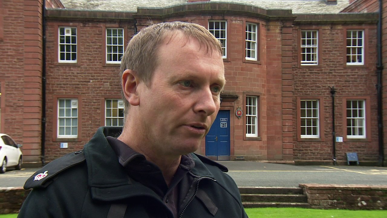 Cumbria Police Superintendent on 'disturbing' clown pranks